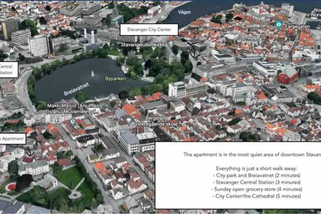 Bjorn'S Sanctuary - City Center Διαμέρισμα Στάβανγκερ Εξωτερικό φωτογραφία